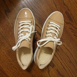 Ecco Soft 9 sneakers in patent ginger 39 8 8.5